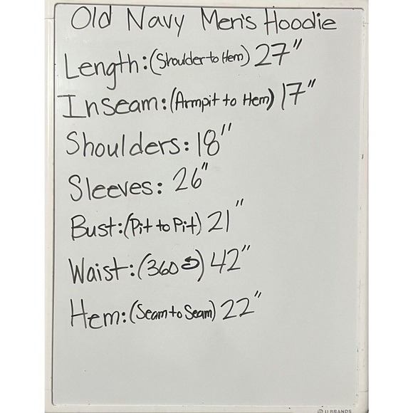 OLD NAVY ACTIVE MENS JACKET TAN SIZE L DYNAMIC FLEECE FULL ZIP HOODIE - Picture 5 of 5